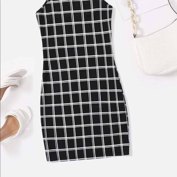 Window Pane Mini Dress - NWT - Picture 2 of 6